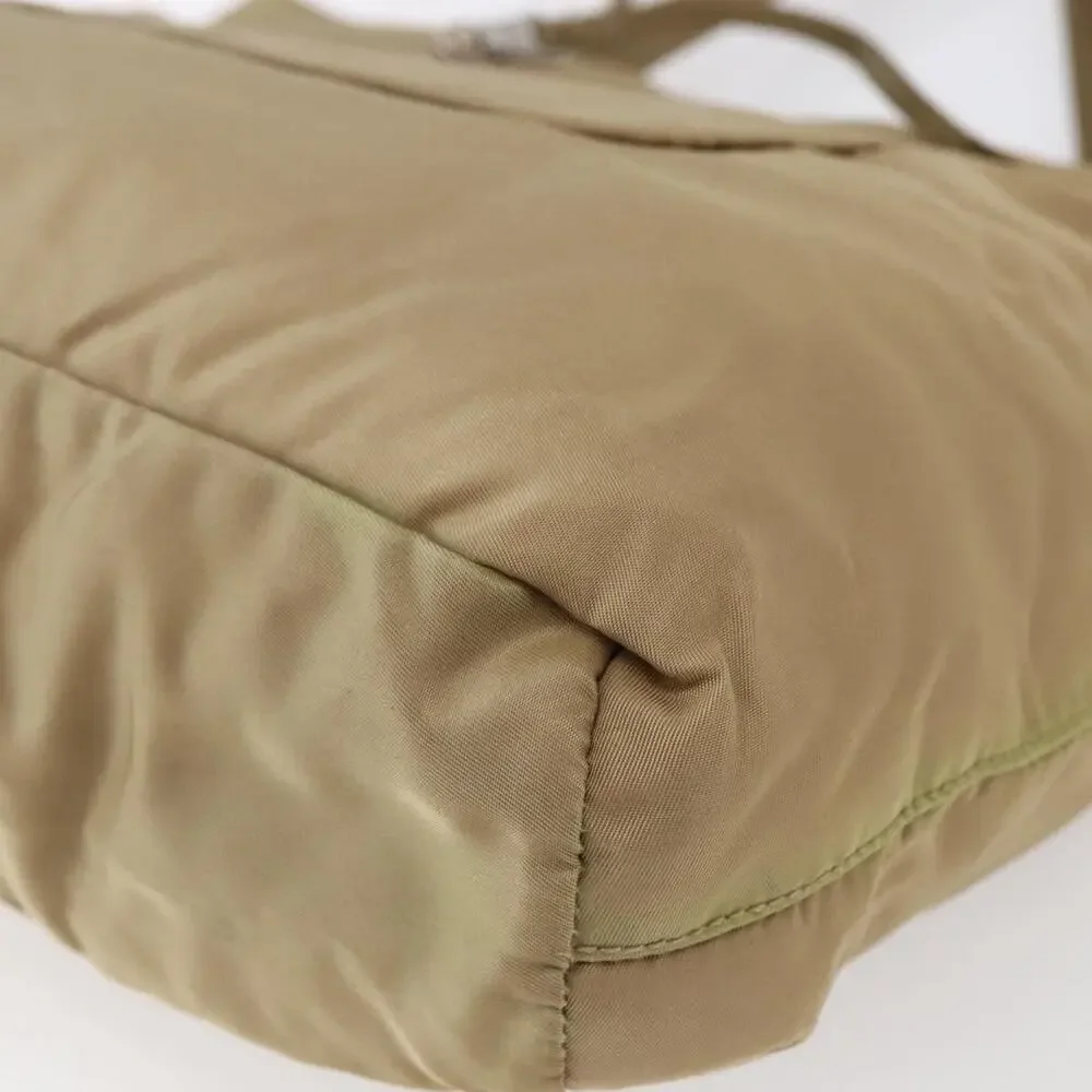 Prada Nylon Tote Bag Beige